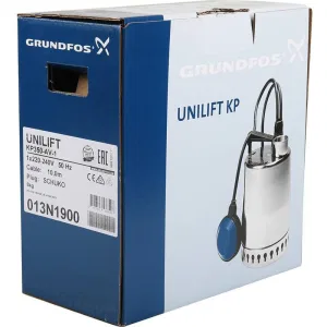 Насос Grundfos Unilift KP 350-AV1 1 x 230 В дренажный (ГРУНДФОС) Насос Grundfos Unilift KP 350-AV1 1 x 230 В дренажный (ГРУНДФОС)