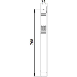 Насос Grundfos SQ 3-55 скважинный (ГРУНДФОС) Насос Grundfos SQ 3-55 скважинный (ГРУНДФОС)