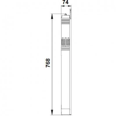 Насос Grundfos SQ 3-55 скважинный Насос Grundfos SQ 3-55 скважинный
