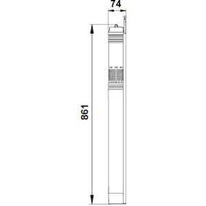 Насос Grundfos SQ 3-80 скважинный (ГРУНДФОС) Насос Grundfos SQ 3-80 скважинный (ГРУНДФОС)