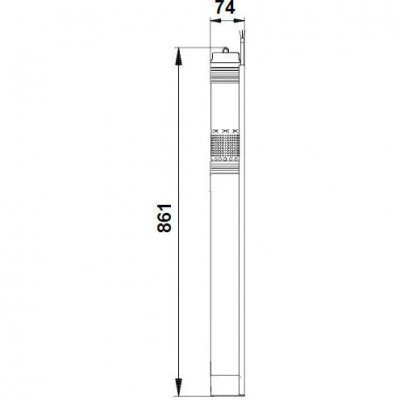 Насос Grundfos SQ 3-80 скважинный Насос Grundfos SQ 3-80 скважинный