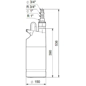 Насос Grundfos SB 3-35 M колодезный (ГРУНДФОС) Насос Grundfos SB 3-35 M колодезный (ГРУНДФОС)