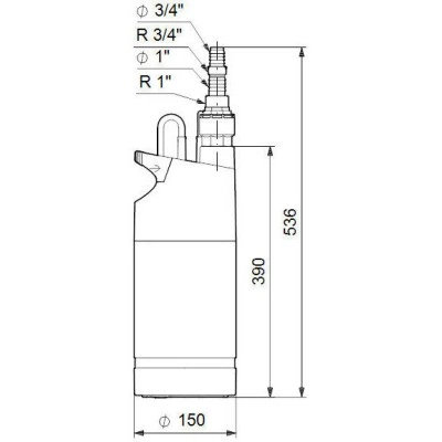 Насос Grundfos SB 3-35 M колодезный Насос Grundfos SB 3-35 M колодезный