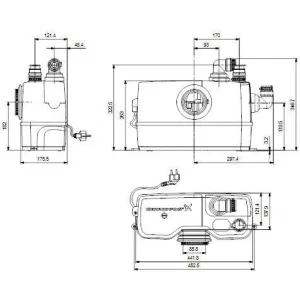 Sololift 2 WC-1 (ГРУНДФОС) Sololift 2 WC-1 (ГРУНДФОС)