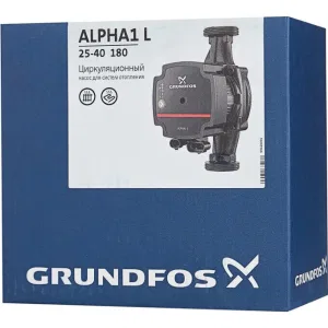 Насос Grundfos ALPHA1 L 25-40 180 циркуляционный (ГРУНДФОС) Насос Grundfos ALPHA1 L 25-40 180 циркуляционный (ГРУНДФОС)