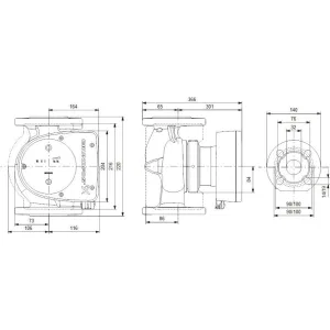 Насос Grundfos MAGNA1 32-120 F 220 циркуляционный (ГРУНДФОС) Насос Grundfos MAGNA1 32-120 F 220 циркуляционный (ГРУНДФОС)