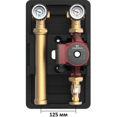 Насос HEATMIX D25 UPS 60, с прямым контуром 1" в теплоизоляции с насосом UPS 25-60 Насос HEATMIX D25 UPS 60, с прямым контуром 1" в теплоизоляции с насосом UPS 25-60