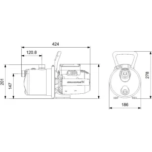 Насос Grundfos JP 5-48 насосная станция (ГРУНДФОС) Насос Grundfos JP 5-48 насосная станция (ГРУНДФОС)