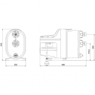 Насос Grundfos SCALA1 3-35 насосная станция Насос Grundfos SCALA1 3-35 насосная станция