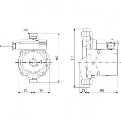 Насос Grundfos UPA 15-90 повысительный Насос Grundfos UPA 15-90 повысительный
